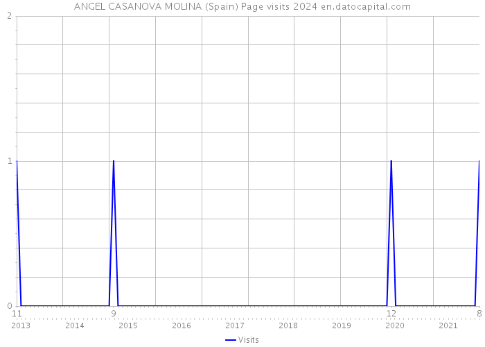 ANGEL CASANOVA MOLINA (Spain) Page visits 2024 
