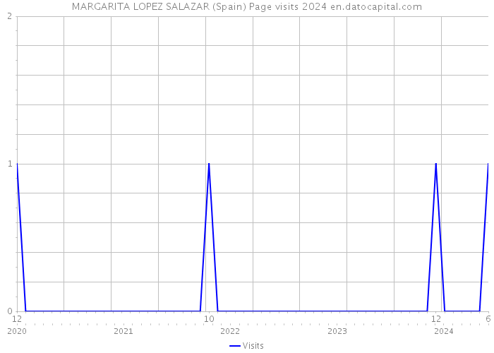 MARGARITA LOPEZ SALAZAR (Spain) Page visits 2024 
