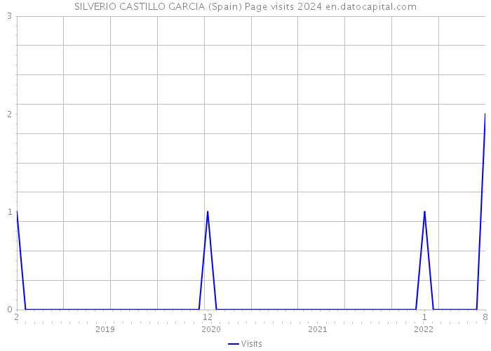 SILVERIO CASTILLO GARCIA (Spain) Page visits 2024 