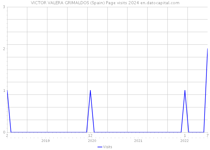 VICTOR VALERA GRIMALDOS (Spain) Page visits 2024 