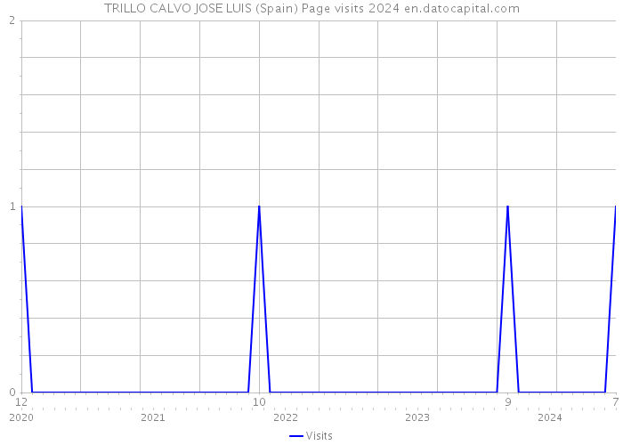 TRILLO CALVO JOSE LUIS (Spain) Page visits 2024 