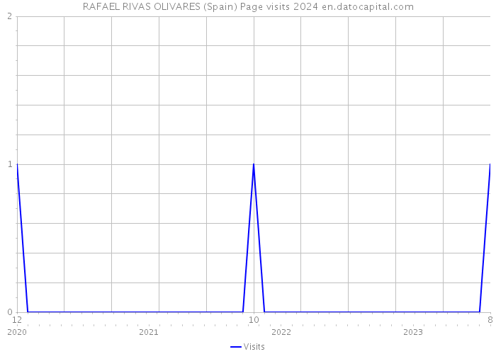 RAFAEL RIVAS OLIVARES (Spain) Page visits 2024 