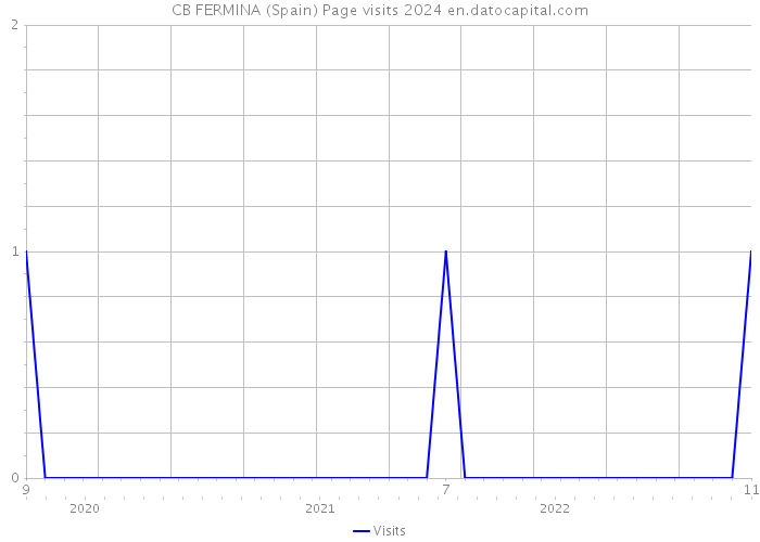 CB FERMINA (Spain) Page visits 2024 