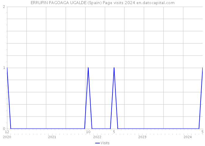 ERRUPIN PAGOAGA UGALDE (Spain) Page visits 2024 