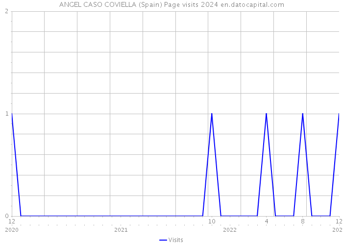 ANGEL CASO COVIELLA (Spain) Page visits 2024 