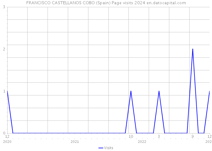 FRANCISCO CASTELLANOS COBO (Spain) Page visits 2024 