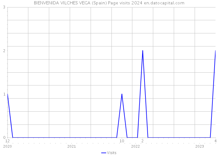 BIENVENIDA VILCHES VEGA (Spain) Page visits 2024 