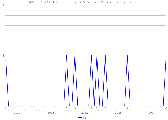 DAVID RODRIGUEZ PEREZ (Spain) Page visits 2024 