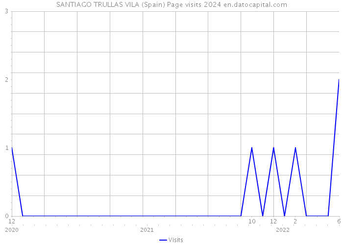 SANTIAGO TRULLAS VILA (Spain) Page visits 2024 
