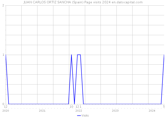 JUAN CARLOS ORTIZ SANCHA (Spain) Page visits 2024 