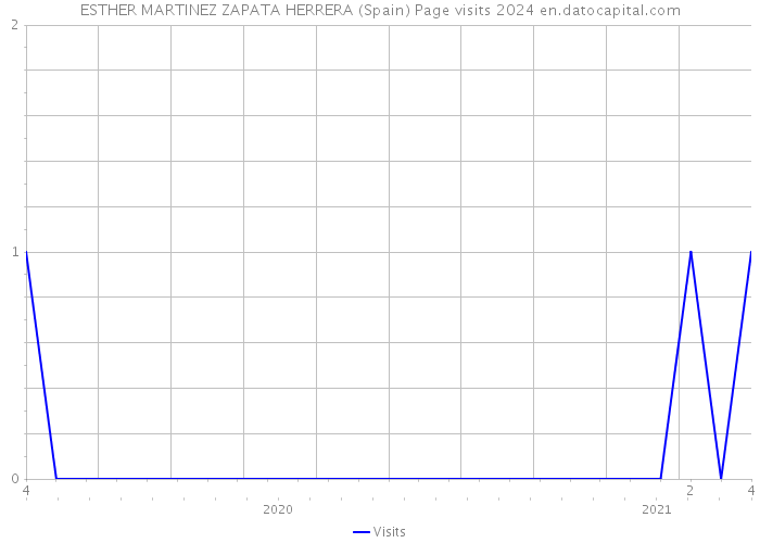 ESTHER MARTINEZ ZAPATA HERRERA (Spain) Page visits 2024 