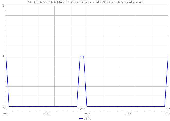 RAFAELA MEDINA MARTIN (Spain) Page visits 2024 