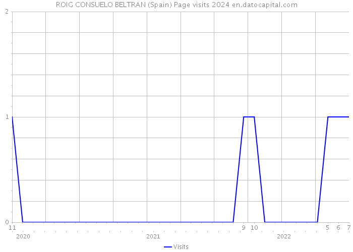 ROIG CONSUELO BELTRAN (Spain) Page visits 2024 