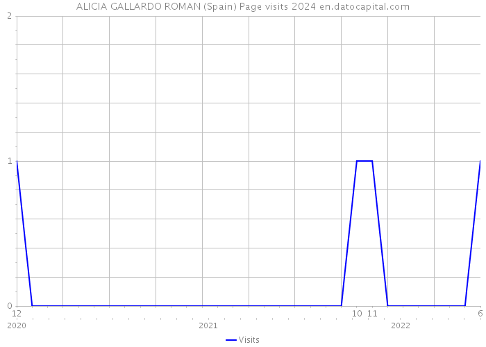 ALICIA GALLARDO ROMAN (Spain) Page visits 2024 
