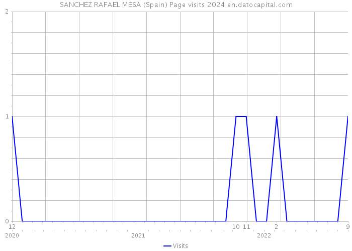 SANCHEZ RAFAEL MESA (Spain) Page visits 2024 