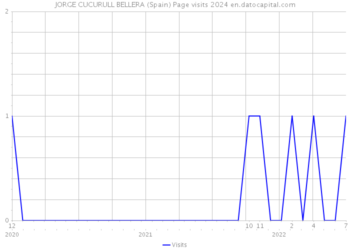 JORGE CUCURULL BELLERA (Spain) Page visits 2024 