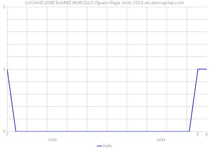 LUCIANO JOSE SUAREZ MORCILLO (Spain) Page visits 2024 