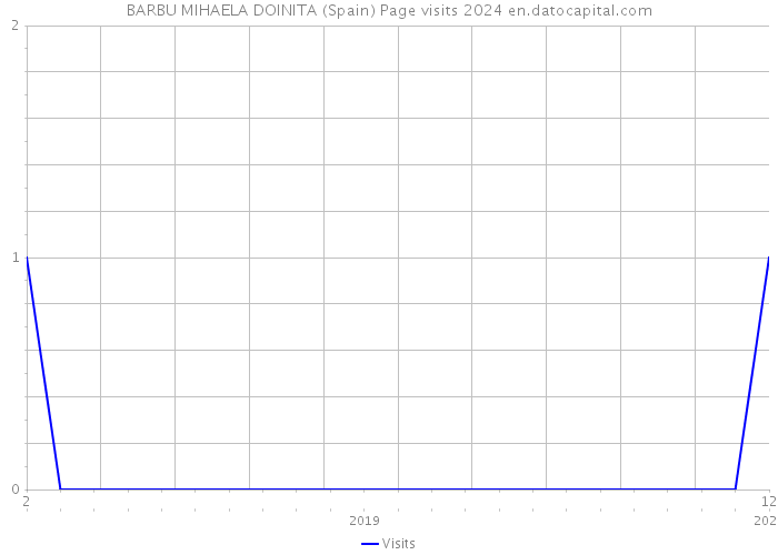 BARBU MIHAELA DOINITA (Spain) Page visits 2024 