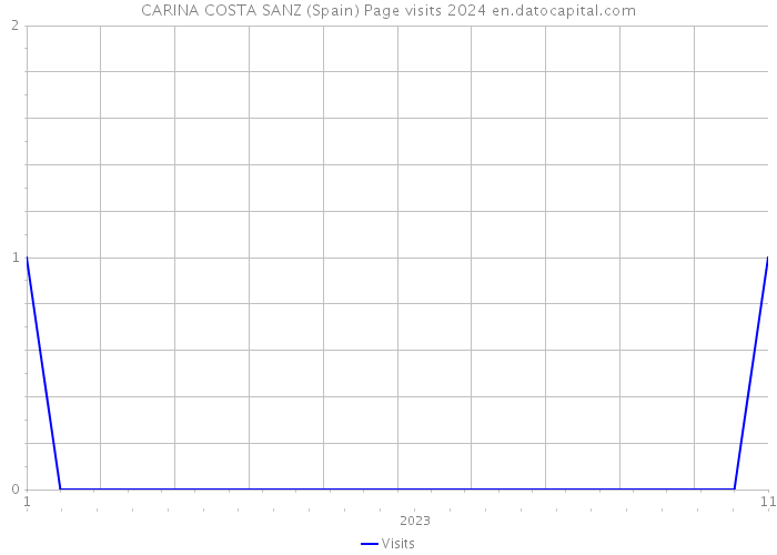 CARINA COSTA SANZ (Spain) Page visits 2024 