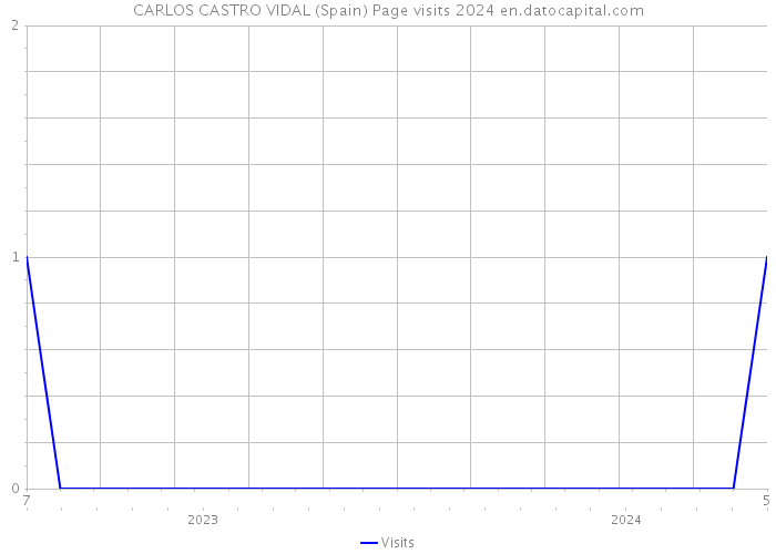 CARLOS CASTRO VIDAL (Spain) Page visits 2024 