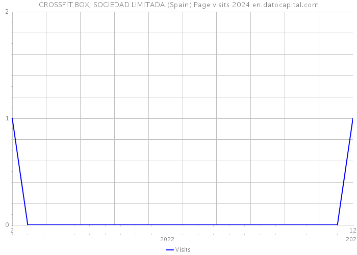 CROSSFIT BOX, SOCIEDAD LIMITADA (Spain) Page visits 2024 