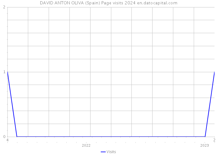 DAVID ANTON OLIVA (Spain) Page visits 2024 