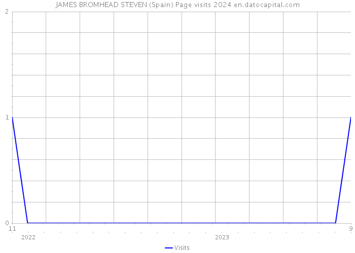 JAMES BROMHEAD STEVEN (Spain) Page visits 2024 