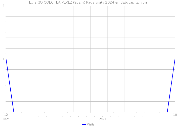 LUIS GOICOECHEA PEREZ (Spain) Page visits 2024 