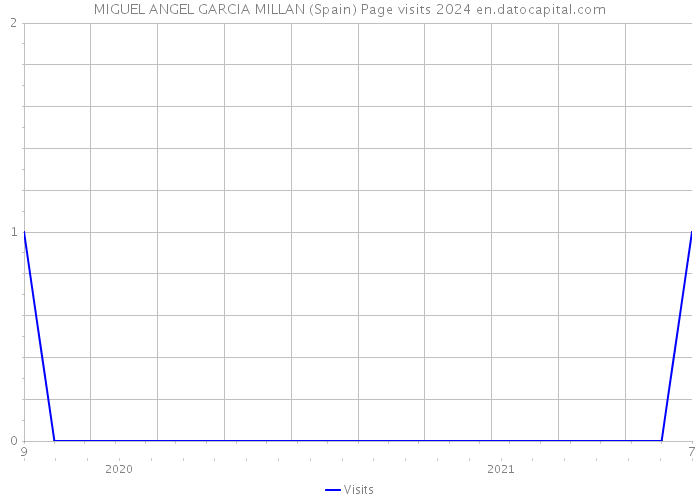 MIGUEL ANGEL GARCIA MILLAN (Spain) Page visits 2024 