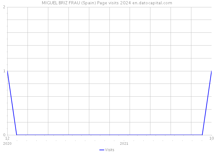 MIGUEL BRIZ FRAU (Spain) Page visits 2024 