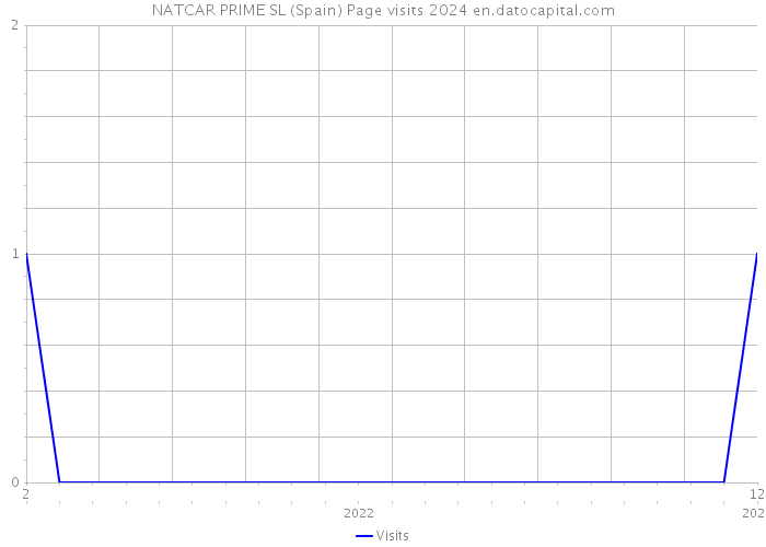NATCAR PRIME SL (Spain) Page visits 2024 