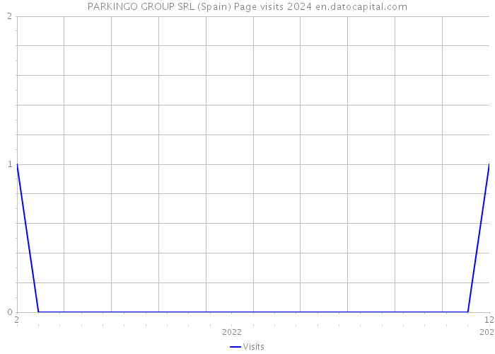PARKINGO GROUP SRL (Spain) Page visits 2024 