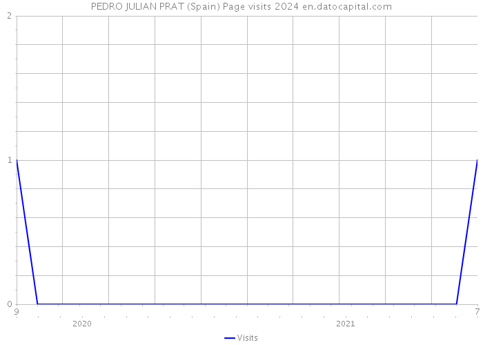 PEDRO JULIAN PRAT (Spain) Page visits 2024 