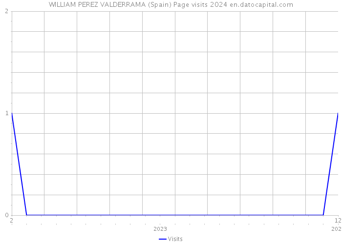 WILLIAM PEREZ VALDERRAMA (Spain) Page visits 2024 
