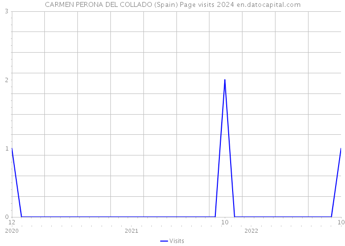 CARMEN PERONA DEL COLLADO (Spain) Page visits 2024 