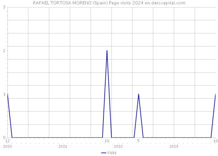 RAFAEL TORTOSA MORENO (Spain) Page visits 2024 