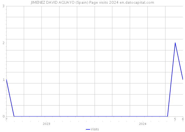 JIMENEZ DAVID AGUAYO (Spain) Page visits 2024 