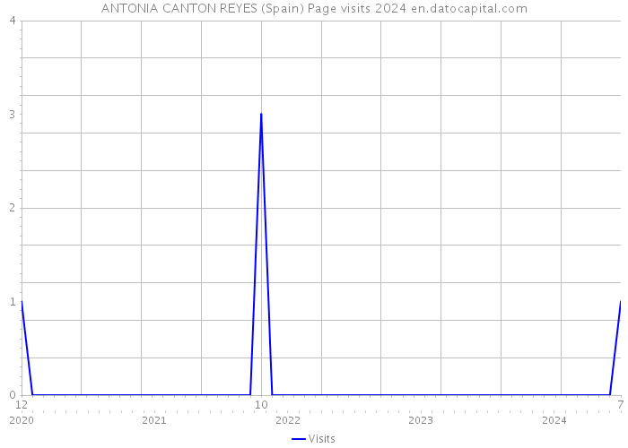 ANTONIA CANTON REYES (Spain) Page visits 2024 