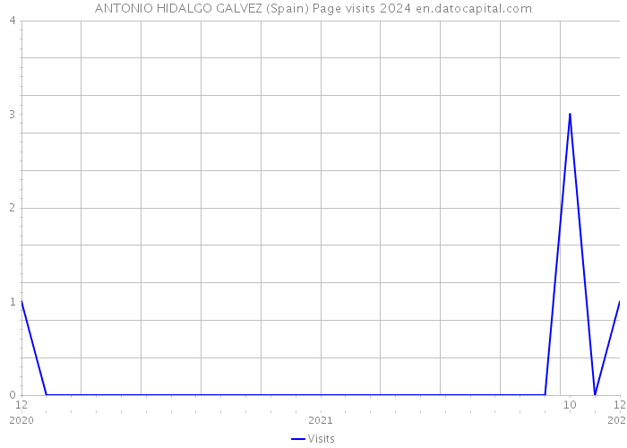 ANTONIO HIDALGO GALVEZ (Spain) Page visits 2024 