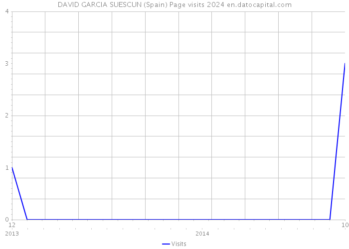 DAVID GARCIA SUESCUN (Spain) Page visits 2024 
