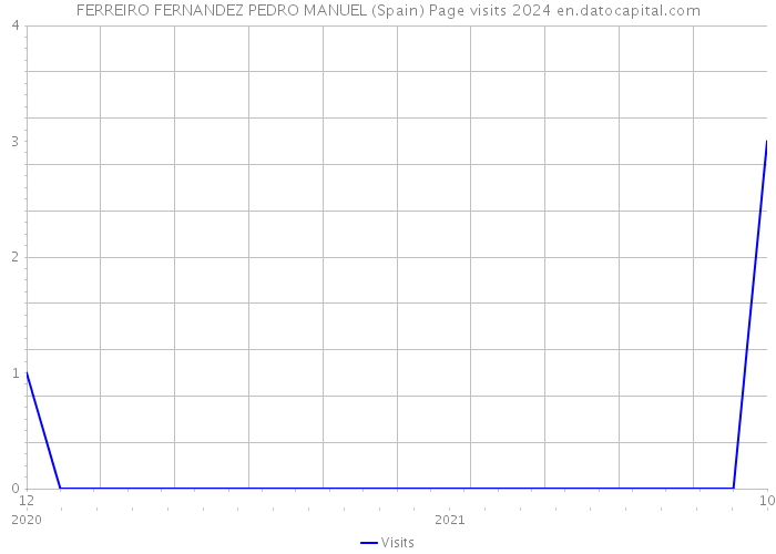 FERREIRO FERNANDEZ PEDRO MANUEL (Spain) Page visits 2024 