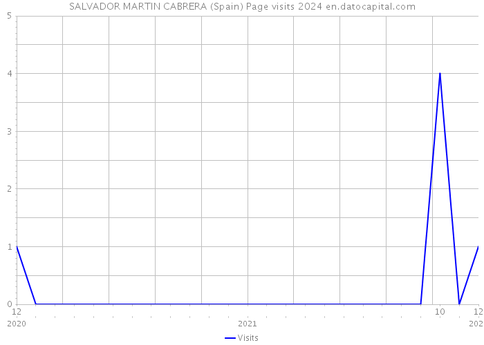 SALVADOR MARTIN CABRERA (Spain) Page visits 2024 