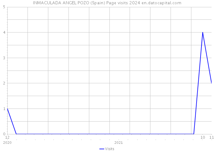 INMACULADA ANGEL POZO (Spain) Page visits 2024 