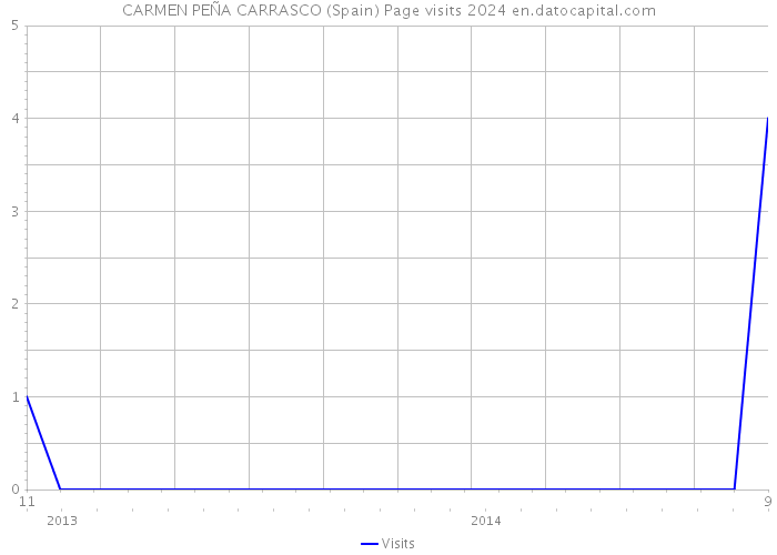 CARMEN PEÑA CARRASCO (Spain) Page visits 2024 