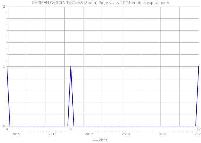CARMEN GARCIA TAGUAS (Spain) Page visits 2024 