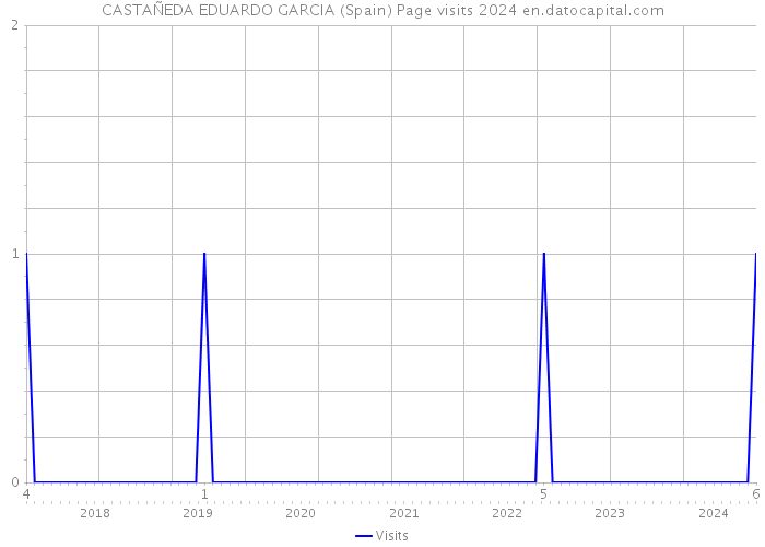 CASTAÑEDA EDUARDO GARCIA (Spain) Page visits 2024 