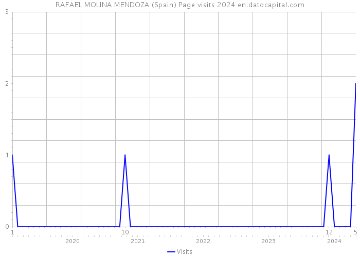 RAFAEL MOLINA MENDOZA (Spain) Page visits 2024 