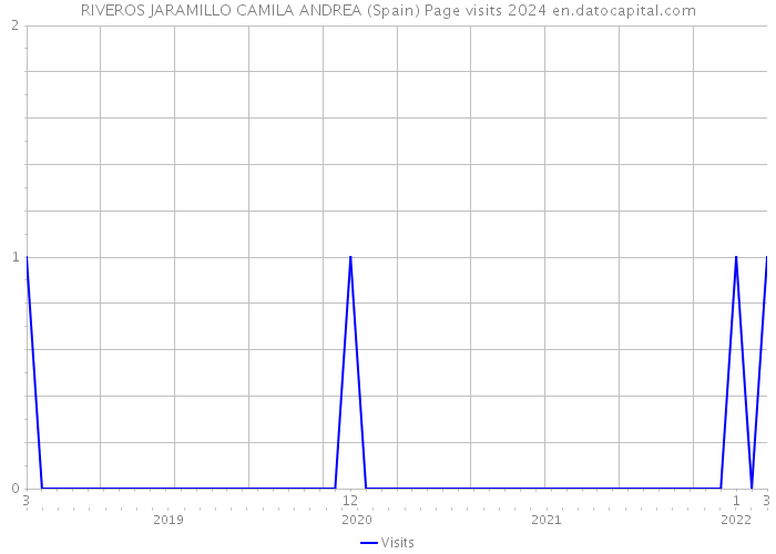 RIVEROS JARAMILLO CAMILA ANDREA (Spain) Page visits 2024 