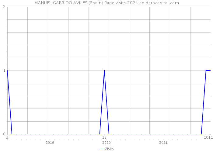 MANUEL GARRIDO AVILES (Spain) Page visits 2024 