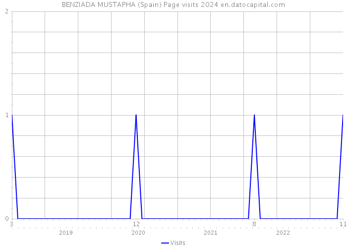 BENZIADA MUSTAPHA (Spain) Page visits 2024 